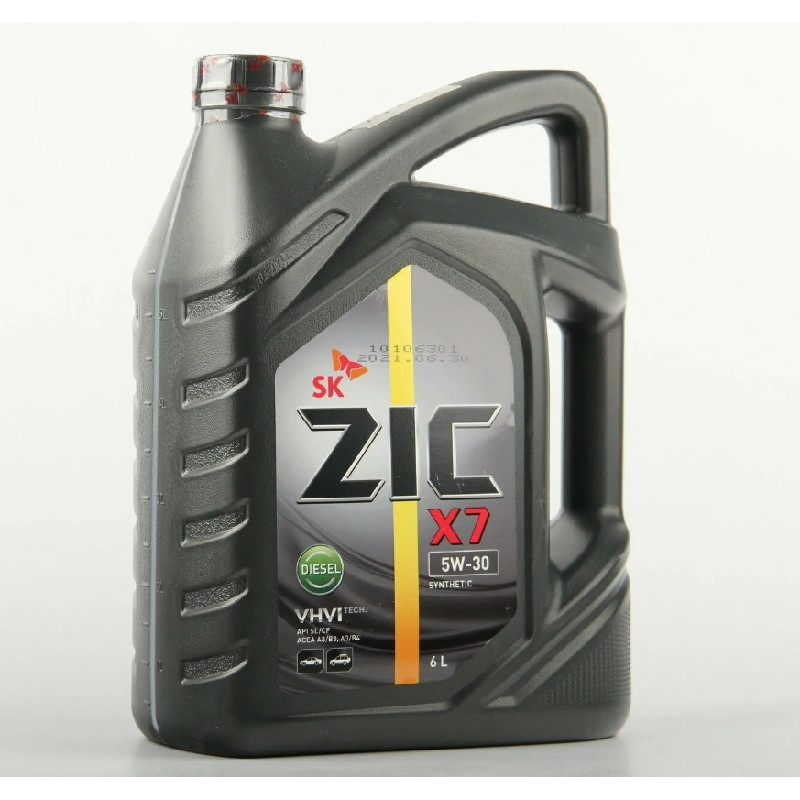 Масло ZIC X7 10W40 DISEL (CL-4/SL, E7, АЗ/В3/В4) 6л. син.ГАЗ Детали Машин