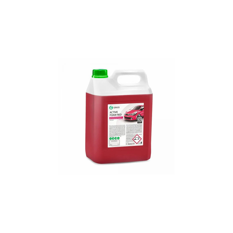 GRASS Автошампунь для бесконтактной мойки "Active foam red" 5,8кг. (красный)ГАЗ Детали Машин