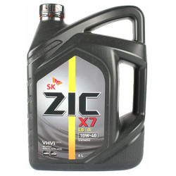 Масло ZIC X7 LS 10W40 SN/CF 4л. син.