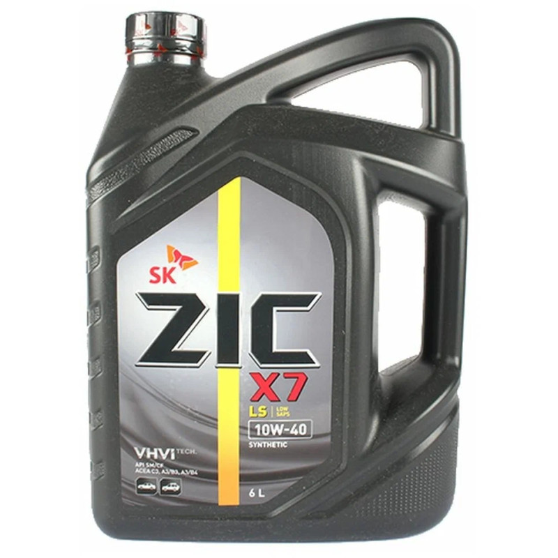 Масло ZIC X7 LS 10W40 SN/CF 4л. син.ГАЗ Детали Машин