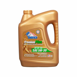Масло моторное ABRO Premium Plus Fuil Synthetic SAE 5W30 4л.