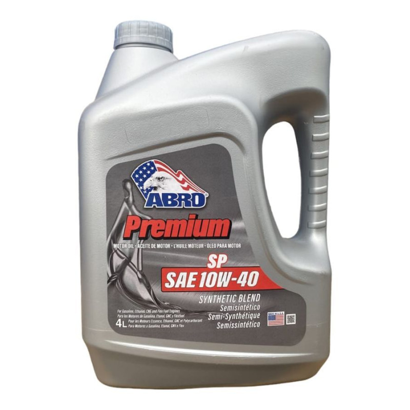 Масло моторное ABRO Premium Synthetic Blend SAE 10W40 4л.ГАЗ Детали Машин