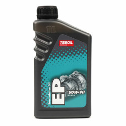 Масло трансмиссионное 80W90 минер. GL-4 TEBOIL EP . (1л)