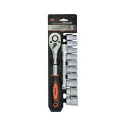Набор головок 1/2" AV STELL 12пр. ( удлинителем, трещоткой)